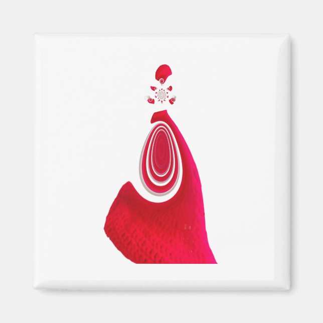 Frohe Weihnachts-Happy Holiday Zuhause zu Weihnach Magnet (Vorne)