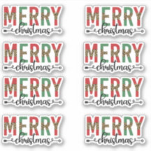 Frohe Weihnachts-Happy Mail Geschenkpackung Dekora