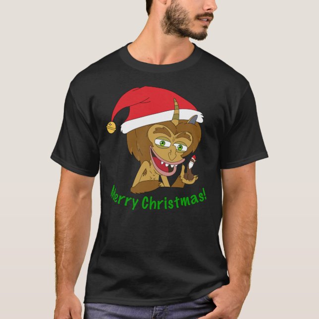 Frohe Weihnachts-Hormon-Monster - Big Mouth Classi T-Shirt (Vorderseite)
