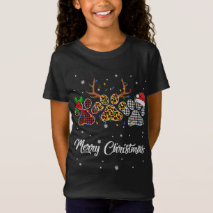 Frohe Weihnachts Hund Paw Kostüm Hund Lover Xmas G T-Shirt