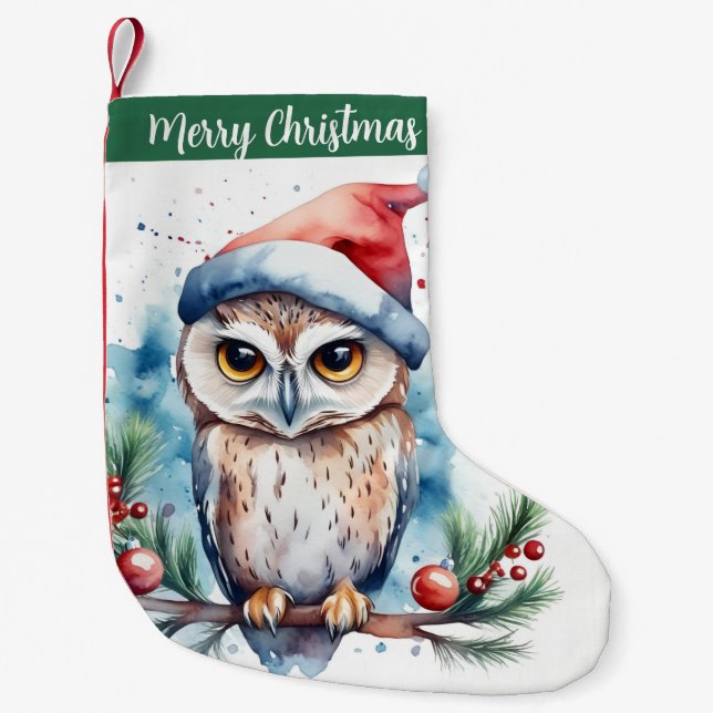 Frohe Weihnachts-Hut-Weihnachtsschale - Kleiner Weihnachtsstrumpf (Vorderseite)