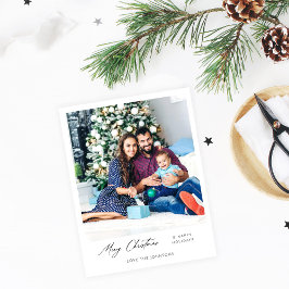 Frohe Weihnachts Instant Foto Minimalistisch - Ver