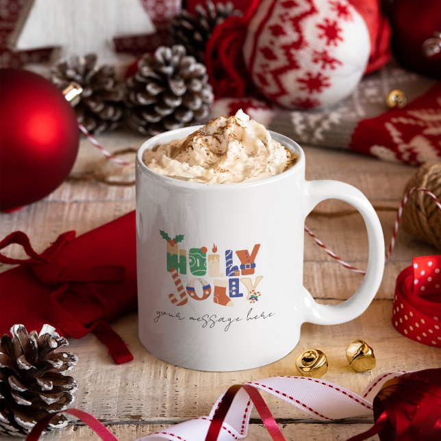 Frohe Weihnachts-Kaffee-Tasse Personalisierte Gesc Kaffeetasse (Merry Christmas Coffee Mug Personalized Gift)