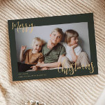Frohe Weihnachts-Kinder-Foto Feiertagskarte<br><div class="desc">Frohe Weihnachtskids Foto Weihnachtskarte</div>