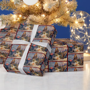 Frohe Weihnachts Kitty Geschenkpapier