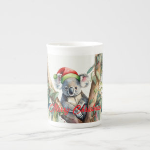Frohe Weihnachts-Koala in Gumtree Prozellantasse