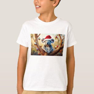 Frohe Weihnachts-Koala in Gumtree T-Shirt
