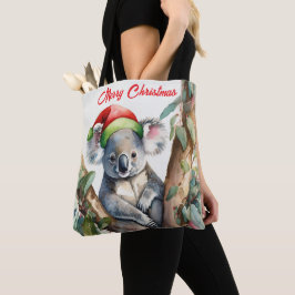 Frohe Weihnachts-Koala in Gumtree Tasche