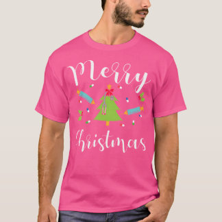 Frohe Weihnachts-Krankenschwester Doktorklinik Ste T-Shirt