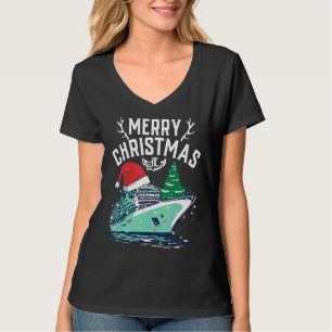Frohe Weihnachts Kreuzfahrtschiff Familie Weihnach T-Shirt
