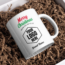 Frohe Weihnachts-Kundenempfehlung Weihnachtsgesche Kaffeetasse