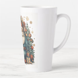 frohe Weihnachts-Latte-Tasse Milchtasse