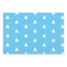 Frohe Weihnachts-Light Blue Triangle