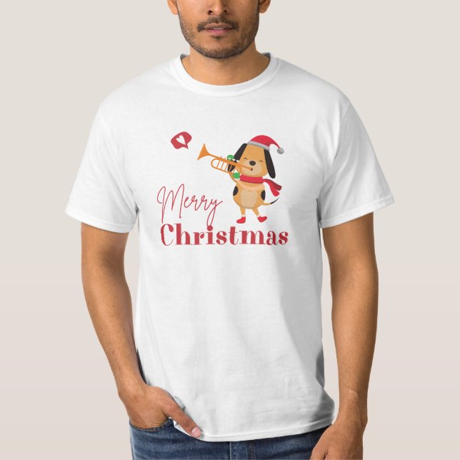 Frohe Weihnachts-lustige T - Shirt (Vorderseite)