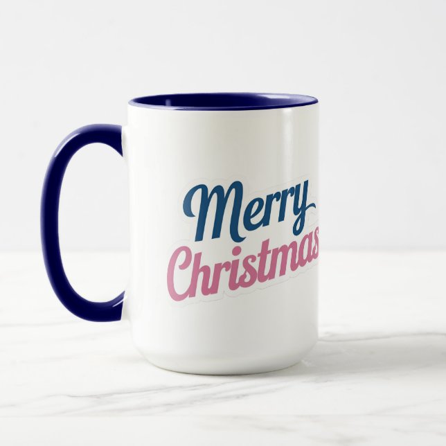 Frohe Weihnachts-Magie-Tasse Tasse (Links)