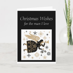 Frohe Weihnachts Mann I Liebe Special Engel Card Karte