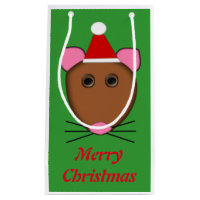 Frohe Weihnachts-Maus Custom Geschenktasche