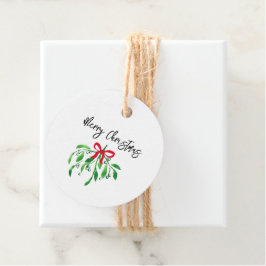 Frohe Weihnachts Mistletoe Festive Kiss Me Spaß Geschenkanhänger