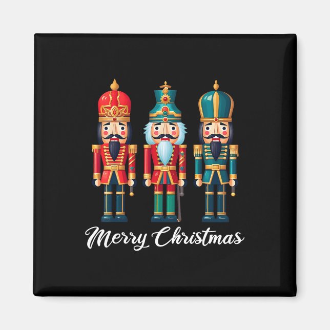Frohe Weihnachts Nutcracker Ballett Weihnachten We Magnet (Vorne)