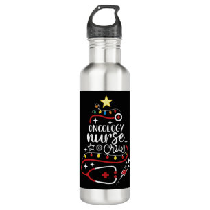 Frohe Weihnachts Onkologe Pflege Geschenk Onkologi Edelstahlflasche