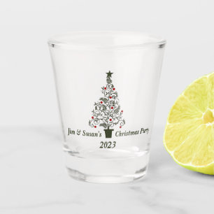 Frohe Weihnachts-Party Geschenk Shot Glass Schnapsglas
