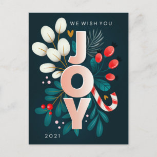 Frohe Weihnachts-Postkarte Postkarte