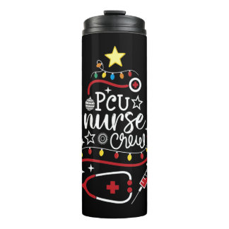 Frohe Weihnachts-Progressive Betreuung Einheit Pfl Thermosbecher