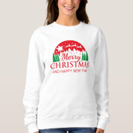 Frohe Weihnachts Red Top Quality Sweatshirt