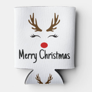 Frohe Weihnachts Reindeer Dosenkühler