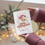 Frohe Weihnachts Retro Typografie Santa Pink Hat Einladung<br><div class="desc">Frohe Weihnachten rosa Retro-Typografie mit einem Weihnachtsmann mit einem rosa Hut.</div>
