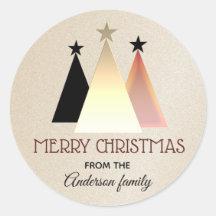 Frohe Weihnachts-Rose Gold Mit Monogramm