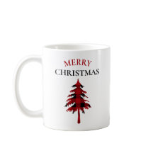 Frohe Weihnachts Rot und Black Buffalo Kariert