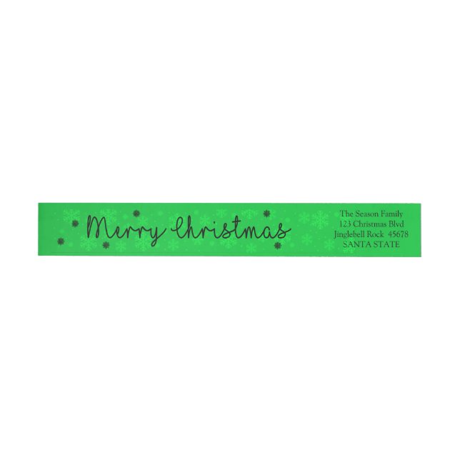 Frohe Weihnachts-Schneeflocke (Person)
