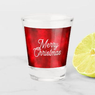 Frohe Weihnachts-Shot-Glas Schnapsglas