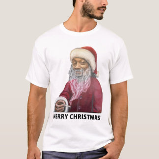 Frohe Weihnachts-Snoop Dog Santa Klaus Kostüm 3234 T-Shirt