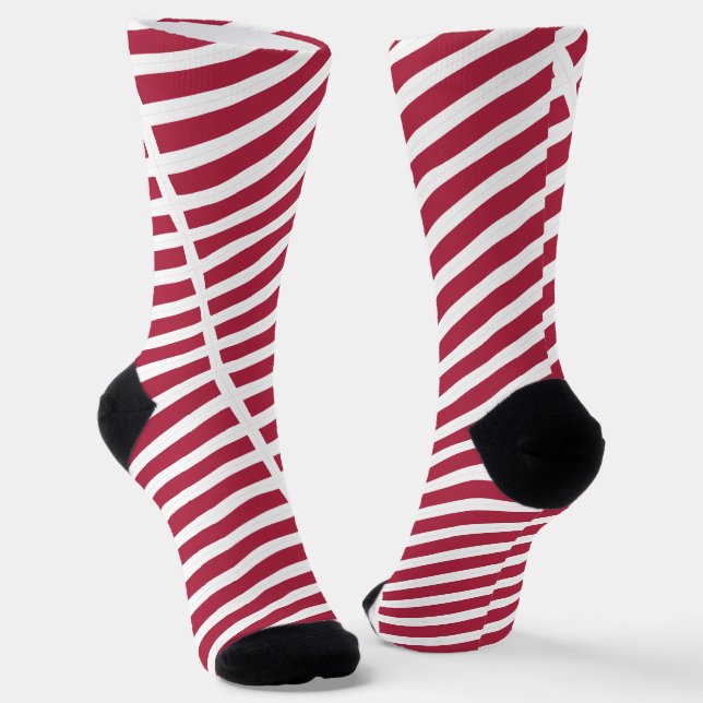 Frohe Weihnachts Socken (Gewinkelt)