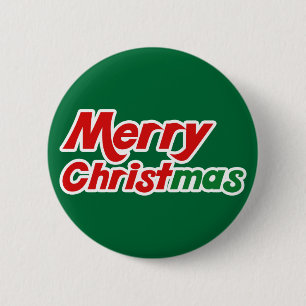Frohe Weihnachts Spaß Flair Christliche Tasten Button