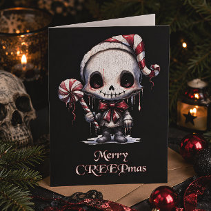 Frohe Weihnachts Spooky Gothic Karte