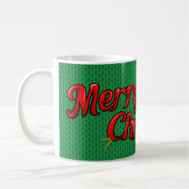 Frohe Weihnachts-Strick Kaffee-Tasse Kaffeetasse