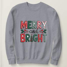 Frohe Weihnachts-Sweatshirt-Skript - Weihnachtsges Sweatshirt