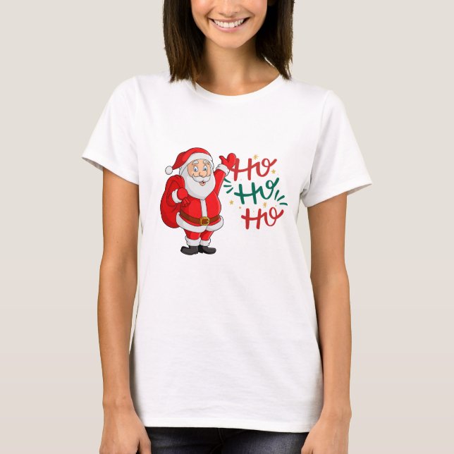 Frohe Weihnachts-T - Shirt (Vorderseite)