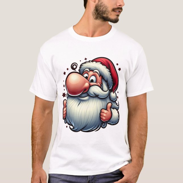 Frohe Weihnachts-T - Shirt (Vorderseite)