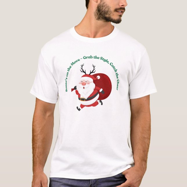 Frohe Weihnachts-T - Shirt (Vorderseite)