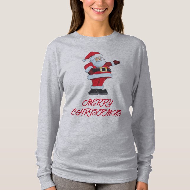 Frohe Weihnachts-T - Shirt (Vorderseite)