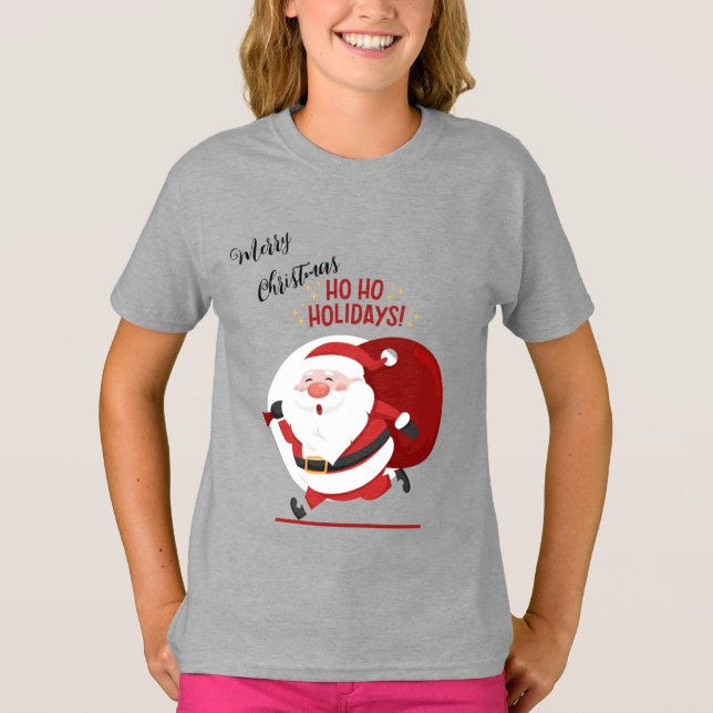 Frohe Weihnachts-T - Shirt (Vorderseite)