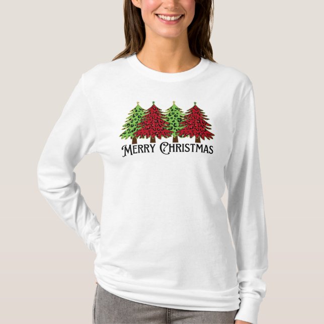Frohe Weihnachts-T - Shirt (Vorderseite)