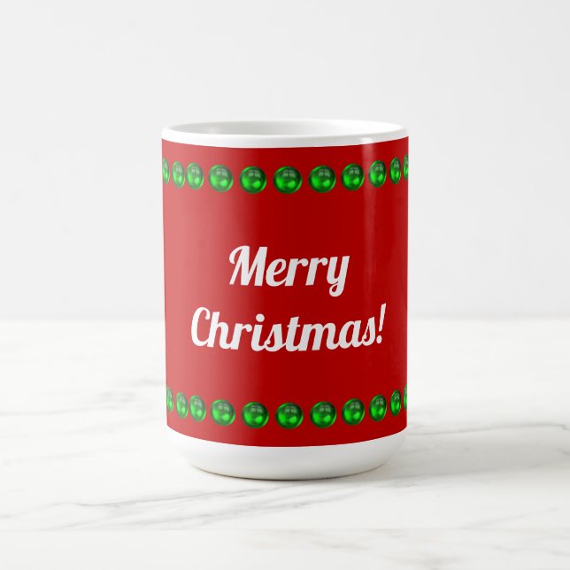 Frohe Weihnachts-Tasse Kaffeetasse (Mittel)