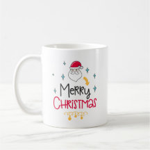 Frohe Weihnachts-Tasse mit 2 Designs
