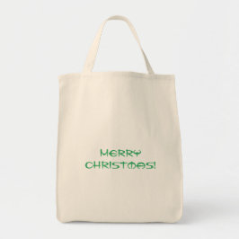 Frohe Weihnachts-Text gedruckt machen Shopping Lov Tragetasche