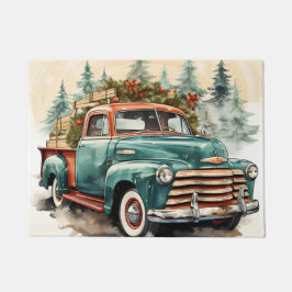 Frohe Weihnachts-Türmatte-Design Fußmatte